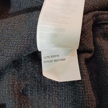 Billabong Baja Flannel Shirt Men's Gray Cotton Hooded Camo Button Up Shirt Sz M image 7