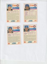 1988 Score Rookie Traded Chicago Cubs Mark Grace (Rookie), Berryhll, +2 Nrmt - £11.23 GBP