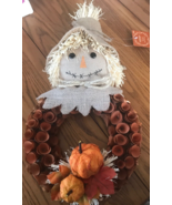 Autumn Fall Halloween Wreath Harvest Home Decor 18in-Brand New-SHIPS N 2... - €29,80 EUR