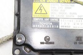 10-12 LEXUS RX350 RX450H XENON HID HEADLIGHT BALLAST MODULE E4545 image 11