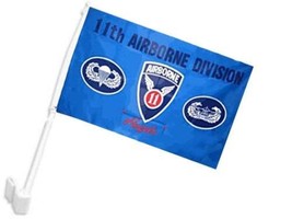 Moon Knives 12x18 Airborne 11th Blue Single Sided Car Vehicle 12&#39;&#39;x18&#39;&#39; ... - $6.83 CAD