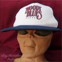 RARE Vintage 1984 Moody Blues Band Concert Tour Mesh SnapBack Trucker Ha... - $84.15