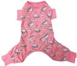 Fashion Pet Unicorn Dog Pajamas Pink Medium - 1 count Fashion Pet Unicor... - $21.76