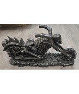 Cool Skeleton Chopper Statue Figurine - $989.89 MXN
