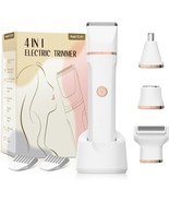 Electric Bikini Trimmer for Women 4 in 1 Electric Shaver for Women Water... - $55.99