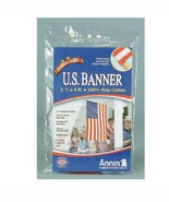 Annin &amp; Co 2-1/2&#39; X 4&#39; Poly-Cotton U.S. American Banner Flag - $464.75 MXN