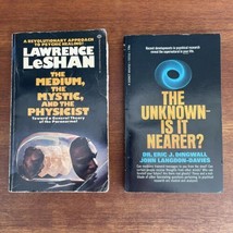 x2 Paranormal Paperbacks Medium Mystic &amp; Physicist The Unknown Is it Nearer - £12.95 GBP