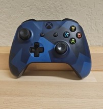 Xbox One Wireless Controller Midnight Forces II Special Edition Model 1708 Blue - £27.75 GBP