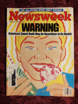 NEWSWEEK Magazine August 26 1985 America&#39;s Sweet Tooth Japan Air Lines Flight 12 - £6.88 GBP