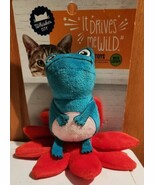 Whisker City Interactive Cat Toys With Cat Nip Frog On Flower - $9.41 CAD