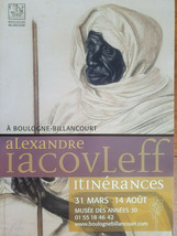 Alexander Iacovleff - Originale Exhibition Poster - Manifesto - 2004 - £118.42 GBP