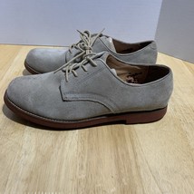 Dexter women, gray  suede leather casual lace up oxford shoes size 9.5M - $23.28