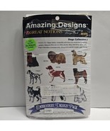 Viking Designer Embroidery Designs Disk Dogs Collection 1 Floppy Disks A... - £3.80 GBP