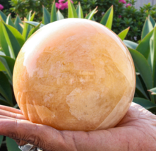 Yellow Adventurine Crystal Healing Stone Ball Decoration 100mm Gift...-
... - $154.09