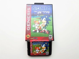 Sonic The Lost World Sega Genesis - Sonic the Hedgehog 2 Mod Custom Case / Game - £11.95 GBP+