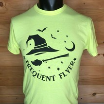 Halloween Tshirt &quot;Frequent Flyer&quot; Witch Themed Tshirt - Bats, Stars, Witch Hat - £11.86 GBP+