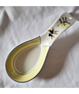 Royal Doulton &quot;CARMINA&quot; Bone China Spoon Rest Lemons Olives - $27.99