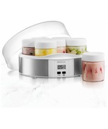 Baulia YM805 Auto Yogurt Maker, Includes 7 Glass 6 oz Jars and Lids, Cus... - $83.29 CAD