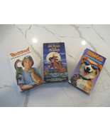 VHS kids movie bundle set Prehysteria All dogs go to Heaven Bingo family... - £31.45 GBP