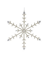 Jeweled Metal Snowflake Ornament (Set of 6) - $114.59