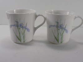 Classic Corelle Corning Shadow Iris Coffee Tea Mugs Set Of 2 - £7.11 GBP