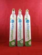 Lot of 3 Soda Stream Soda  CO2 Cylinder 60L Not Fully Empty - $52.99