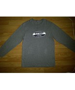 Old Navy Mens Casual Gray Grey Classic Long Sleeve Tee T-Shirt S Small - £3.94 GBP