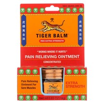 Tiger Balm Pain Relieving Ointment Extra Strength .63 Ounce - £15.92 GBP