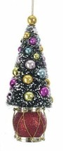 Kurt Adler Sisal Tree w/BALL And Drum Christmas Ornament Style C - £7.09 GBP