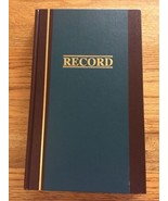 Wilson Jones S300 Record Book - 300 Sheet[s] - 11.75&quot; X 7.25&quot; Sheet Size... - £58.54 GBP