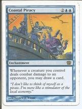 Coastal Piracy Eighth Edition 2003 Magic The Gathering Card LP - £3.93 GBP
