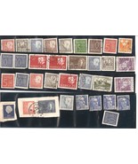 Sverige Sweden Small Lot 1963 Stamps King Gustav Unhinged - £2.36 GBP