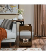 Mid Century Modern Lift Top Side End Table Nightstand Storage - €101,85 EUR