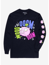 Nickelodeon Invader Zim Gir Doom Piggy Mens Long Sleeve Tee Shirt L - £14.88 GBP