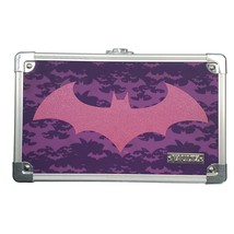 Vault Bat Glitter Pink Purple Vanity Metal Case Small Hard-shell 2.25x5.25x8.38&quot; - £8.65 GBP