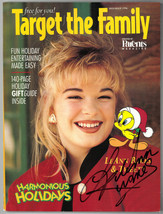 LeAnn Rimes signed Target the Family Full Magazine Holiday 1996- JSA #GG38180 (n - £46.62 GBP