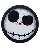 The Nightmare Before Christmas Movie Jack&#39;s Face Cordless Wall Clock NEW... - £18.25 GBP