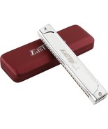 East Top Tremolo Harmonica Key Of C, 24 Holes Professional Tremolo Mouth... - $62.99