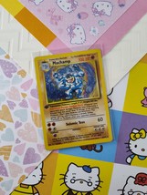 Vintage Rare - 1st Edition Machamp Base Holographic Pokemon Card 8/102 - LP - $9.99