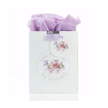 Christian Art Gifts May Your Day Gift Bag with Tag &amp; Tissue - Small - $21.66