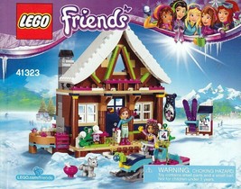 Instruction Book Only for LEGO Friends Snow Resort Chalet 41323 - £5.13 GBP