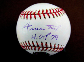 Willie Mays Hof 79 New York Giants Met Signed Auto Oml Baseball PSA/DNA Say Hey - £544.93 GBP