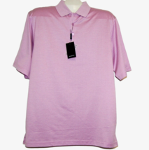 Bugatchi Lavander Purple Cotton Men&#39;s Polo T-Shirt Size L - £66.78 GBP