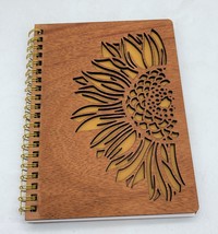 Sunflower Wooden Covered Notebook/Journal - £18.76 GBP