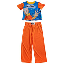 Avatar: The Last Airbender Pajama Shirt and Pant Set Orange - £20.43 GBP