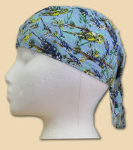 Blue Parrots EZDanna Headwrap - One Size Fits All, Blue - $5.40