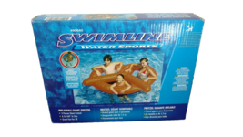 Swimline 90640  Giant Pretzel Inflatable Floating Seat - $9.99