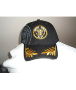 U S Navy logo shadowed on a new Black ball cap - €17,36 EUR