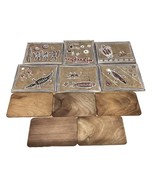6 Cork Trivets Or Hot Plates &amp; 5 Wooden Hot Plates - €10,24 EUR