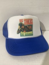 Vintage Mork And Mindy Trucker Hat Robin Williams SnapBack Adjustable Royal - $193.11 MXN